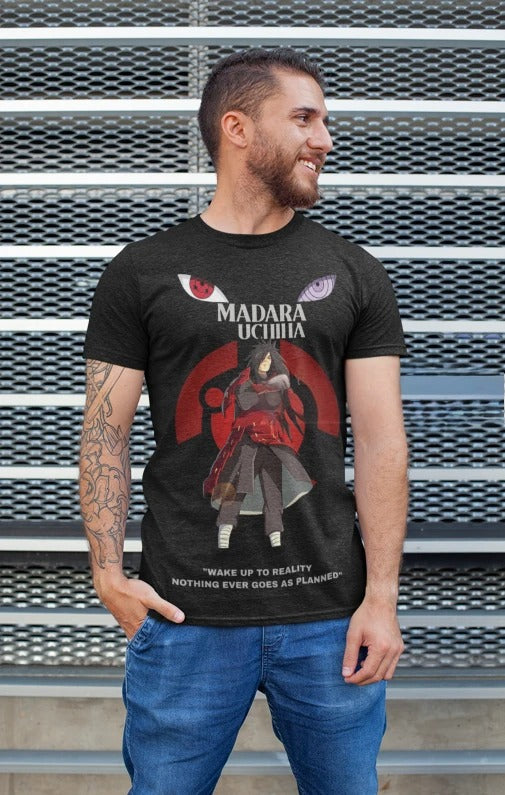 MADARA UCHIHA - DESIGNED PRINT  T-SHIRT❤️